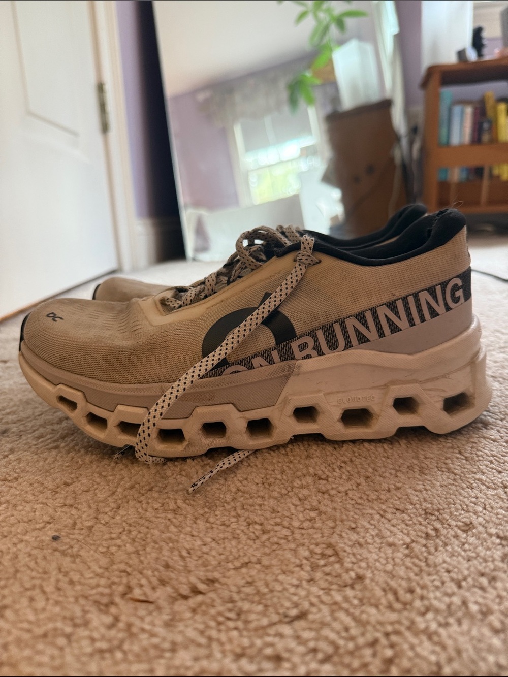 On Running CloudMonster 2 Women’s Running Shoes — White/Black